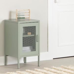 Swede Sage Green 15 in. Nightstand
