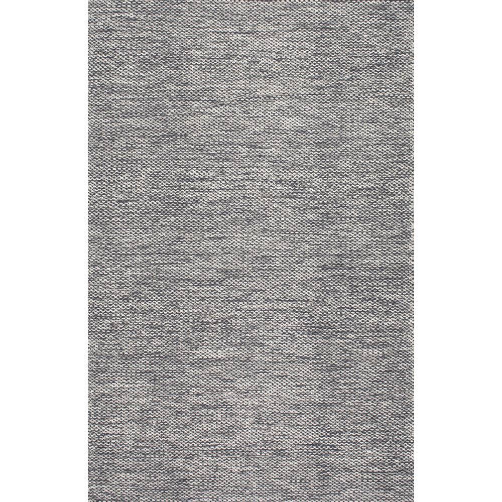 Handmade Reversible Gray Cotton 2'6" x 6' Runner Rug