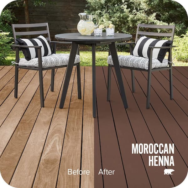 BEHR DECKplus 1 gal. #PPU3-19 Moroccan Henna Solid Color