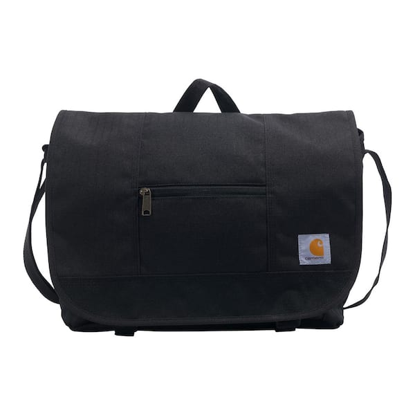 Carhartt 17.72 in. Ripstop Messenger Bag Backpack Black OS