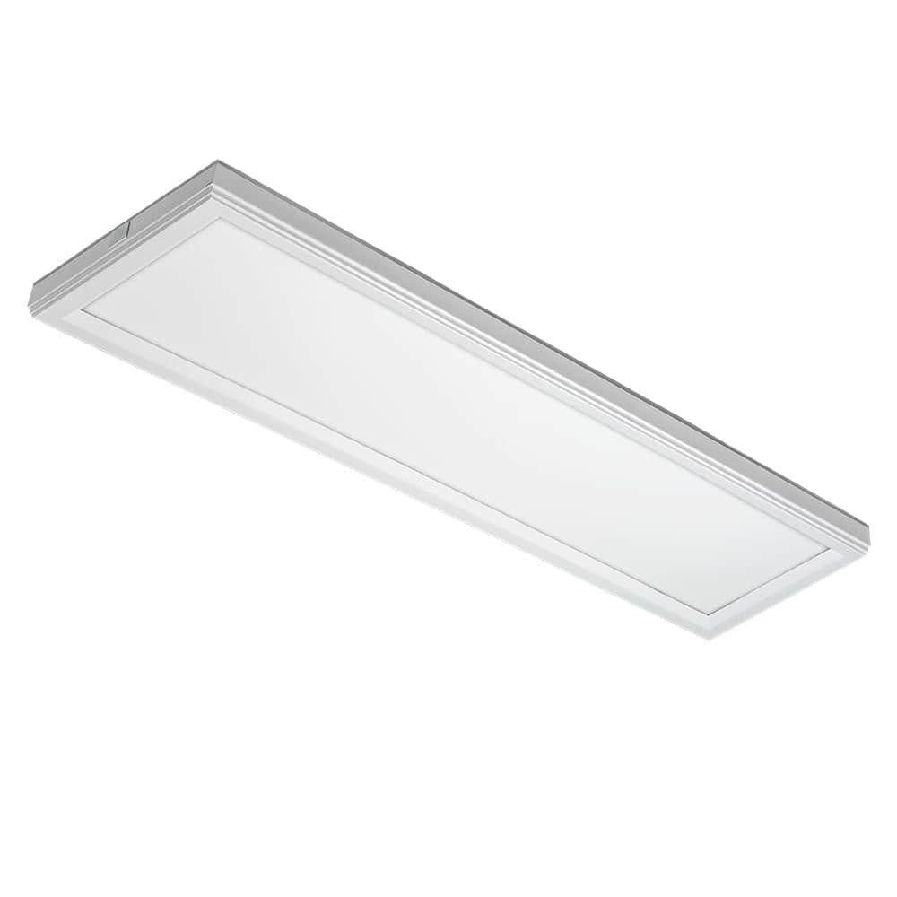 Matte White- LED Flush Mount Ceiling Light 