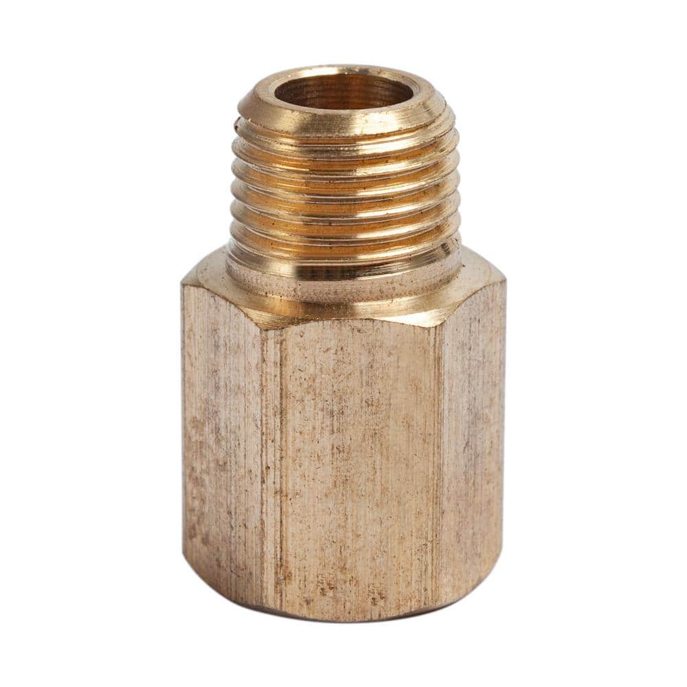 Everbilt 1/4 in. OD Compression x 3/8 in. Flare Brass Adapter Fitting  800779 - The Home Depot