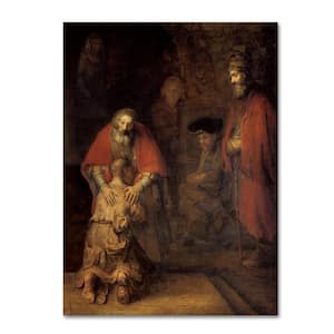 Return of the Prodigal Son by Rembrandt Print Hidden Frame People Wall Art 24 in. x 32 in.