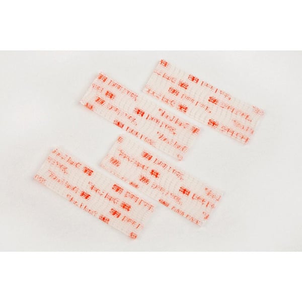 1 in. x 3 in. Clear Extreme Fastener Mounting Strips Value Pack