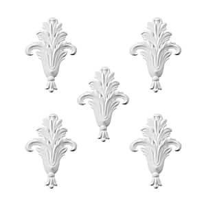 1/2 in. x 3-1/4 in. x 4-3/4 in. High Density Polyurethane Applique and Onlay Moulding (5-Pack)