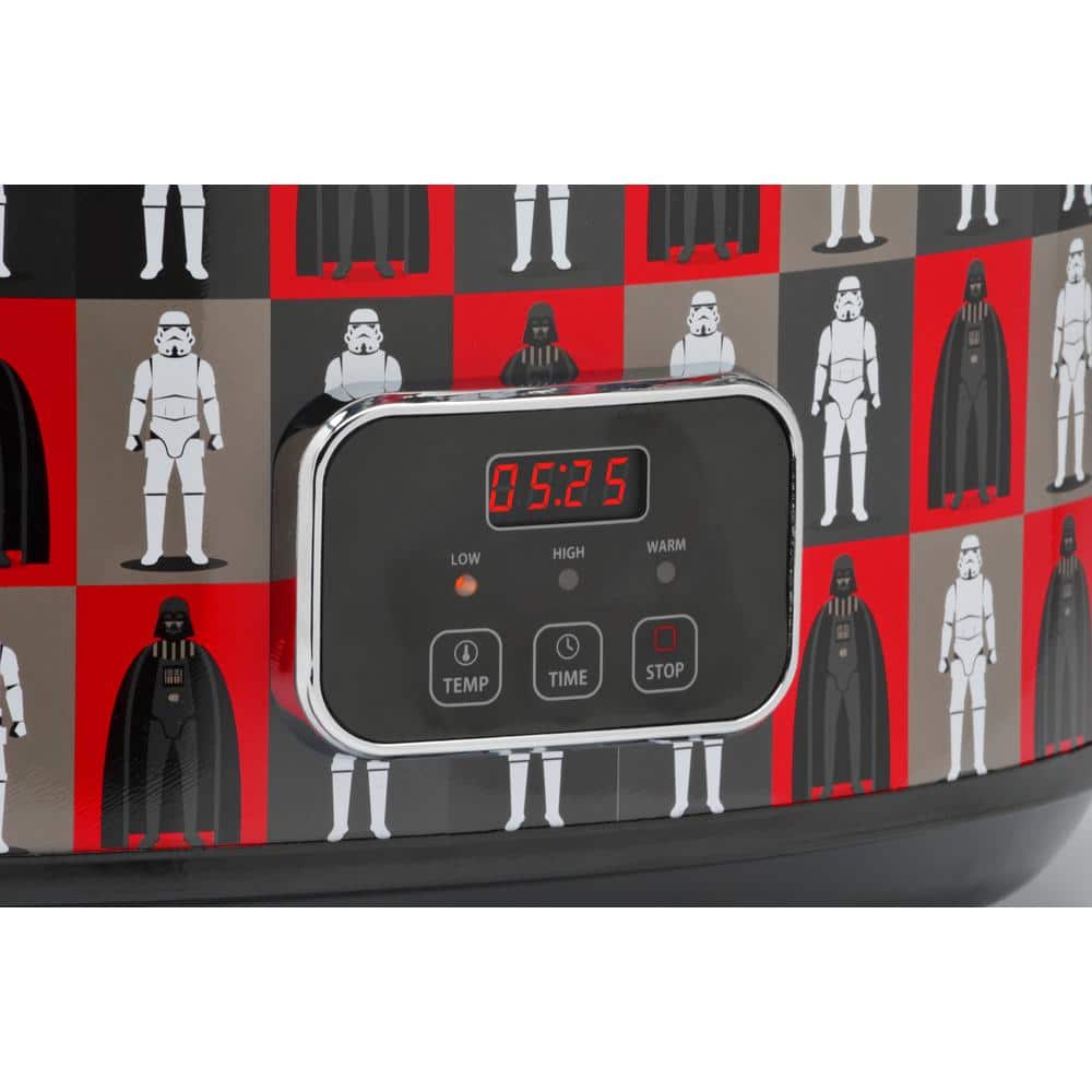 Star Wars Black and Red Digital Slow Cooker with Timer
