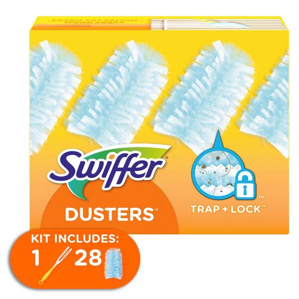 Swiffer Unscented MultiSurface Handle Microfiber Duster Kit (1Handle