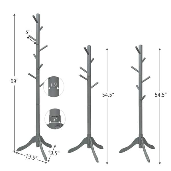 tree coat stand