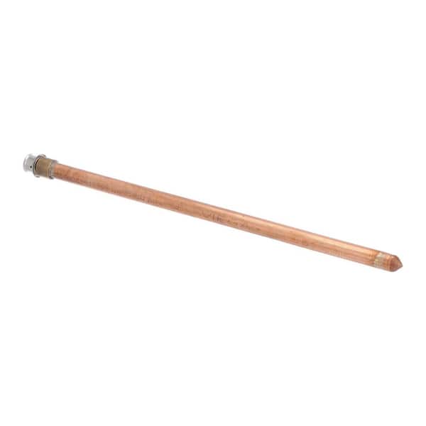 PureFlow 1/2 in. Press x 1/2 in. FTG Zero Lead Brazed Copper Stub-Out, 15 in. (25-Pack)