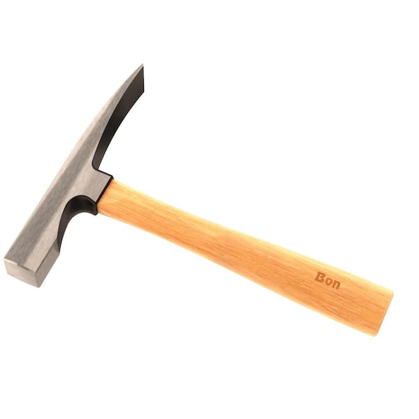 Bon Tool 18 oz. Steel City Brick Hammer with Hickory Handle