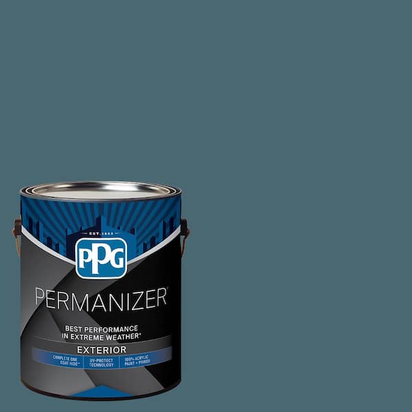 PERMANIZER 1 gal. PPG1149-6 Azalea Leaf Satin Exterior Paint