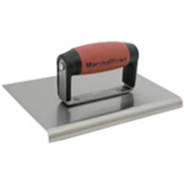 MARSHALLTOWN 8 in. x 6 in. Stainless Steel Edger with 1/4 in. R