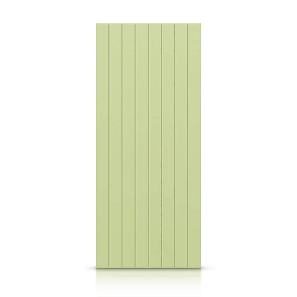 30 in. x 84 in. Hollow Core Sage Green Painted Composite MDF Interior Door Slab price history on PriceWatchPro