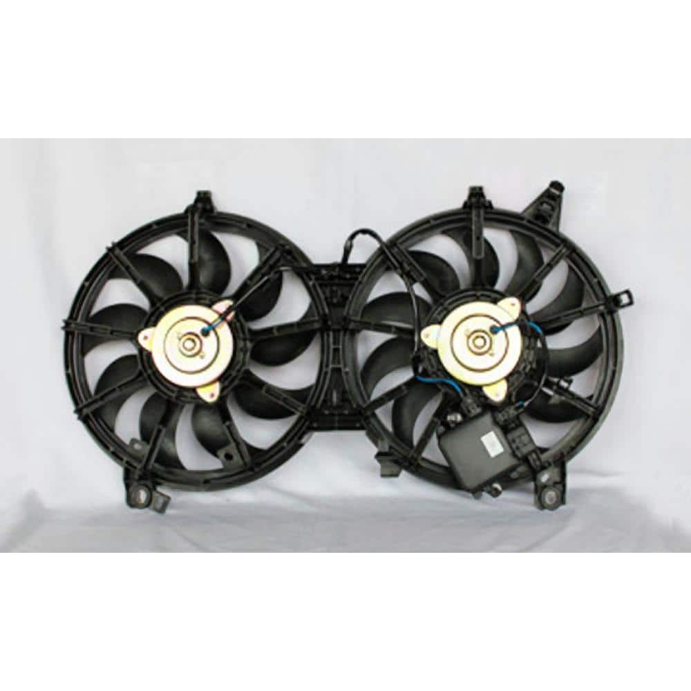 TYC Dual Radiator and Condenser Fan Assembly 621840 - The Home Depot