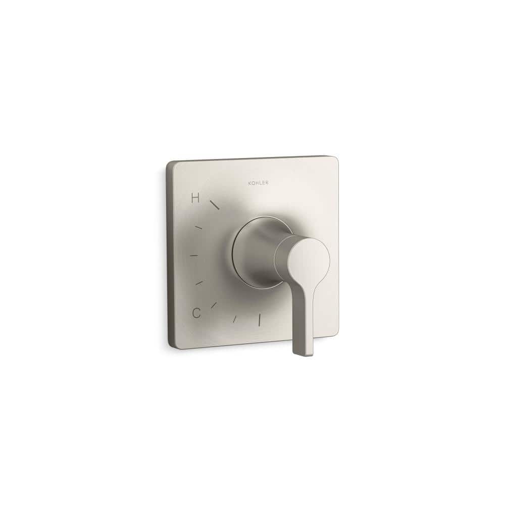 KOHLER Venza 1Handle PressureBalancing Valve Trim in Vibrant Brushed
