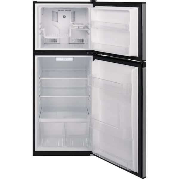 https://images.thdstatic.com/productImages/bf6b7356-c649-41cf-9776-d7ad241fe170/svn/stainless-steel-ge-top-freezer-refrigerators-gpe12fsksb-a0_600.jpg