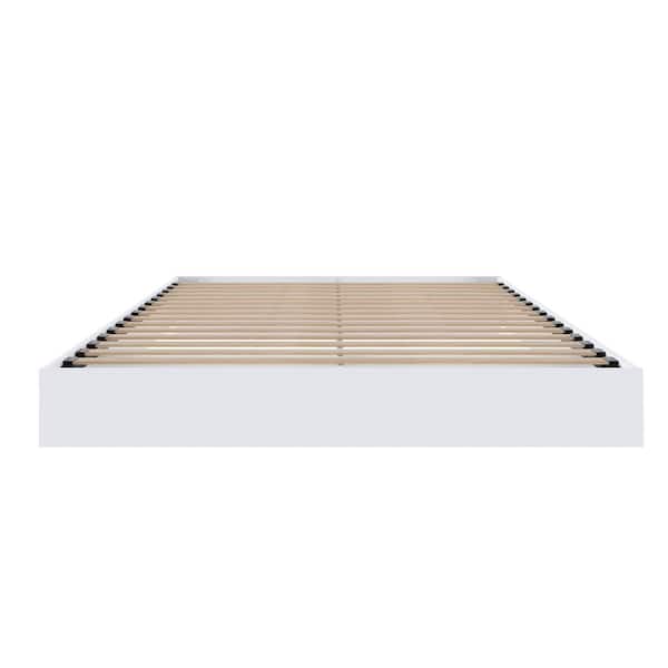 Nexera Acapella Full Size Platform Bed 345403 - The Home Depot