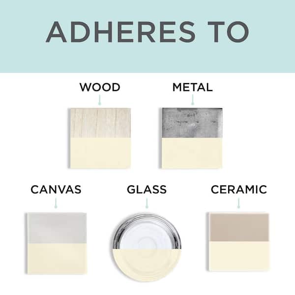 12 oz. Chalked Chiffon Cream Ultra Matte Spray Paint (6-Pack)