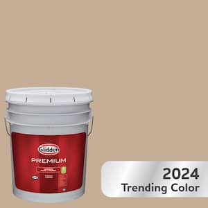 Glidden Premium 5 gal. PPG1193-3 Cameo Rose Semi-Gloss Interior Latex Paint  PPG1193-3P-05SG - The Home Depot