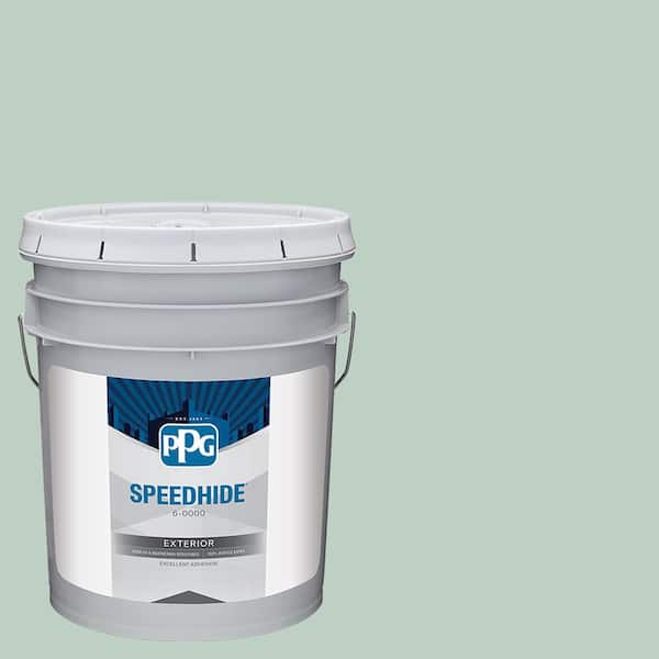 SPEEDHIDE 5 gal. PPG1133-3 Limelight Satin Exterior Paint