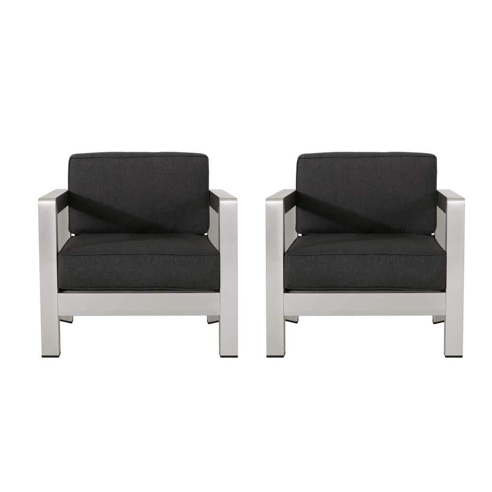 Sunpan Aurora Lounge Chair - Polo Club Stone / Overcast Grey — Grayson Home