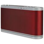 Wi-Fi Speaker with Rechargeable Battery, Red