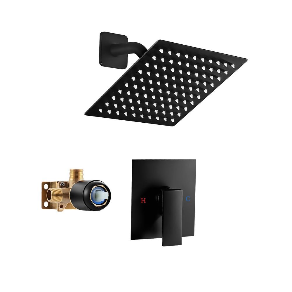 Single Handle 1-Spray Shower Faucet 1.75 GPM with Pressure Balance in Matte Black price history on PriceWatchPro