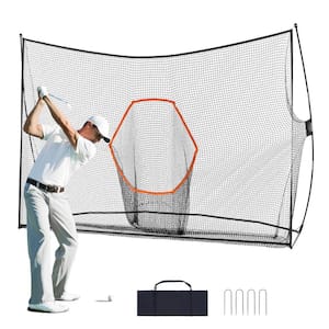 10.8 x 7 ft. Golf Practice Hitting Net Golf Net Personal Driving Range for Indoor or Outdoor Use Portable Home Golf Net