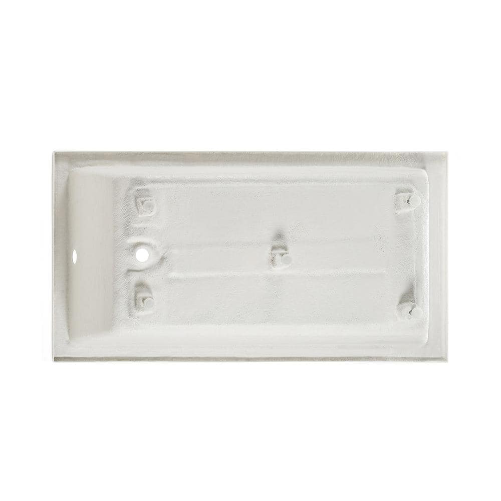 Voltaire 66" White Acrylic Drop-In Bathtub
