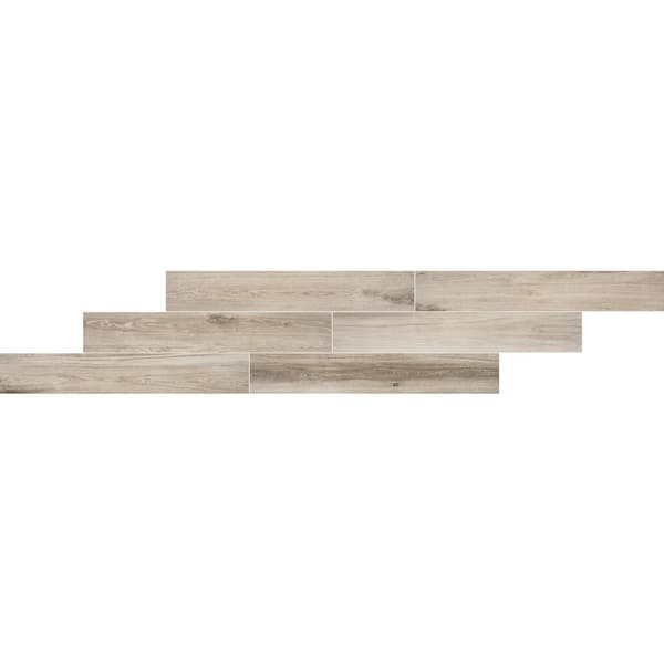 Daltile Saddle Brook Oak Trail 6 in. x 36 in. Matte Porcelain