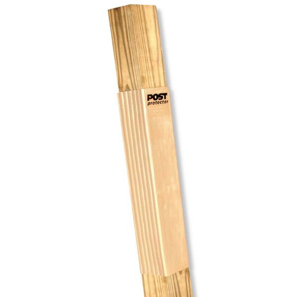 Post Protector 6 in. x 6 in. x 30 in. In-Ground Fence Post Decay Protection