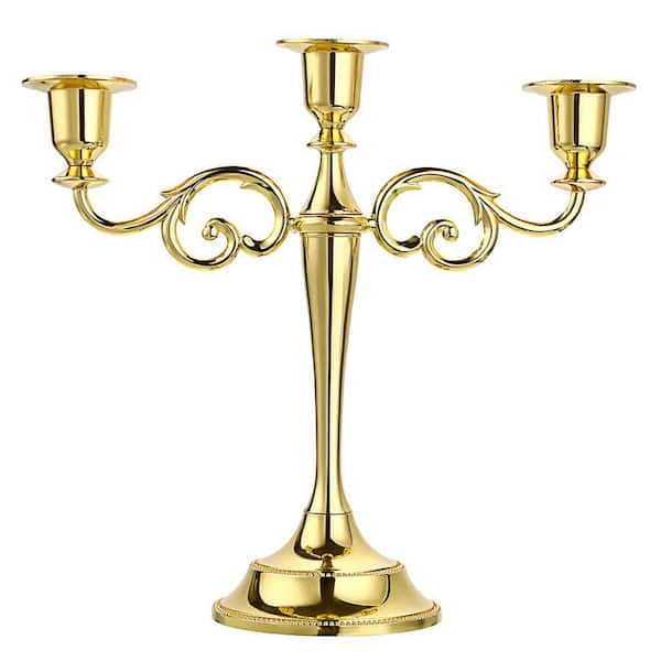 Hand-Forged Metal Candelabra with Antique Finish - Northlight Interiors,  Inc.