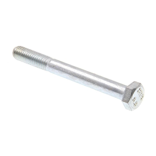 Prime-Line M8-1.25 x 75 mm Zinc Plated Steel Class 8.8 Metric Hex Head Cap Screws (5-Pack)