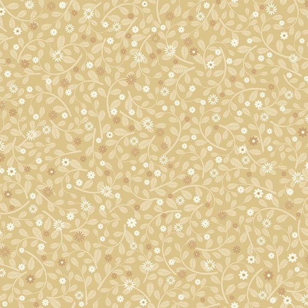 A-Street Prints Hummelvik Yellow Daisy Trail Non Woven Paper Wallpaper