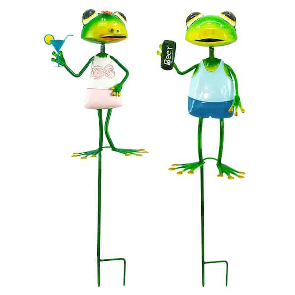 Unbranded Stake Frogs Umbrella (Set of 2)