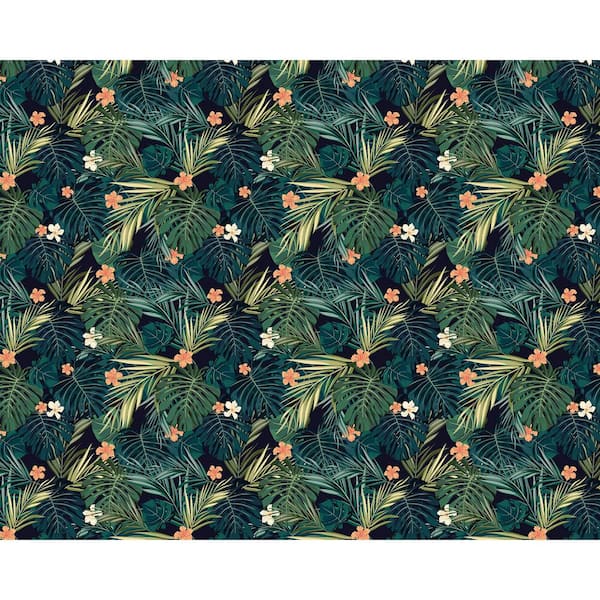 OhPopsi Exotic Leaves Wall Mural