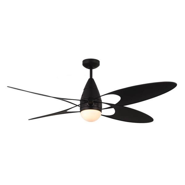 Generation Lighting Butterfly 54 in. Matte Black Ceiling Fan