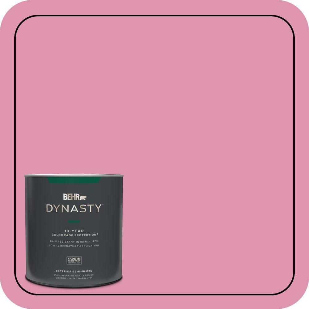 1 qt. #P130-4 Its a Girl Semi-Gloss Enamel Exterior Stain-Blocking Paint & Primer price history on PriceWatchPro