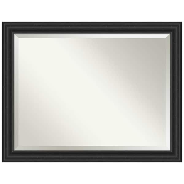 Amanti Art Shipwreck Black 45.5 in. H x 35.5 in. W Framed Wall Mirror