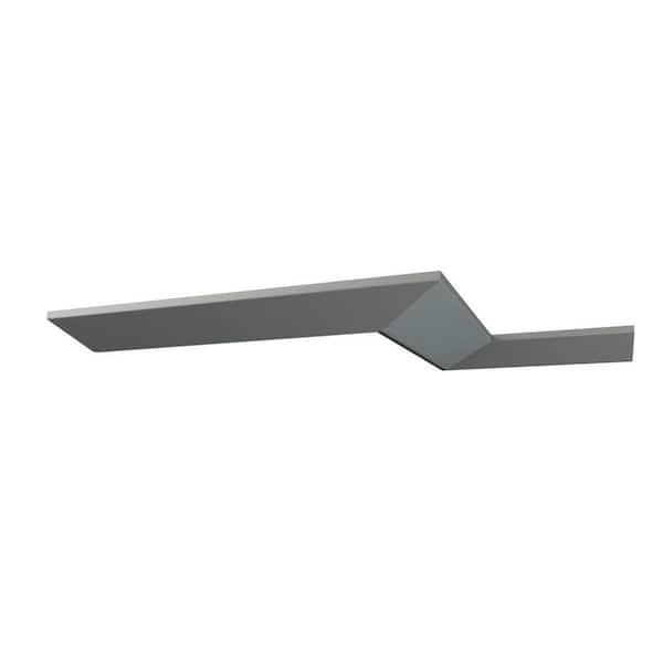 Ekena Millwork Josie 7.875 in. D x 7.875 in. W x 94.5 in. L Polyurethane Crown Moulding