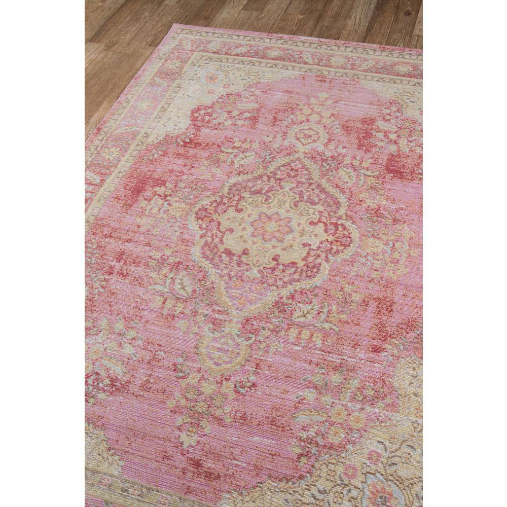 Serenity Pink Flat Woven Synthetic 4' x 6' Area Rug