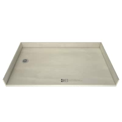 Wheelchair Accessible 60 in. x 33-3/8 in. Shower Pan APF6033BFPANC Wheelchair Accessible Bathroom