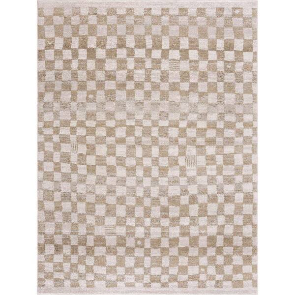 Benjy Cream/Gold 3 ft. x 4 ft. Area Rug