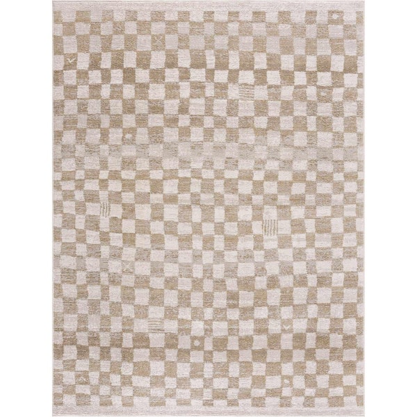 Benjy Cream/Gold 4 ft. x 6 ft. Area Rug