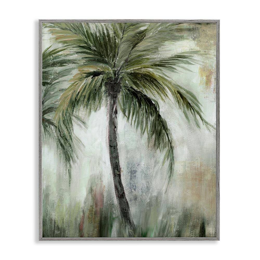 Fanned Palms Impression by Nan Gray Framed Nature Giclee Art Print 14 in. x 11 in. price history on PriceWatchPro