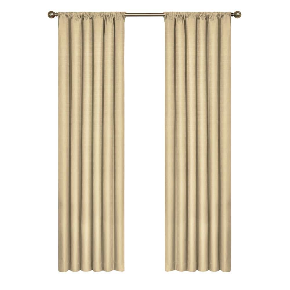 Eclipse Kendall Thermaback Cafe Solid Polyester 42 in. W x 54 in. L