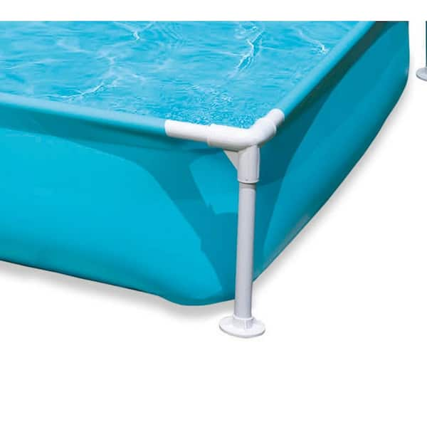 4ft 2024 x 12in Mini Frame Kiddie Beginner Frame Swimming Pool, Blue