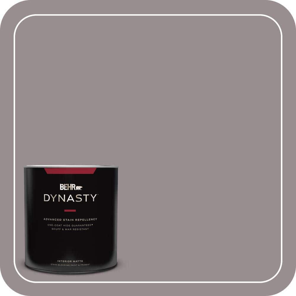 1 qt. #QE-60 Heather Moor Matte Interior Stain-Blocking Paint and Primer price history on PriceWatchPro