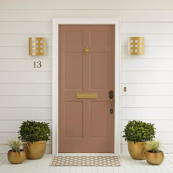 BEHR PREMIUM 1 gal. #N240-6 Wild Mustang Satin Enamel Interior