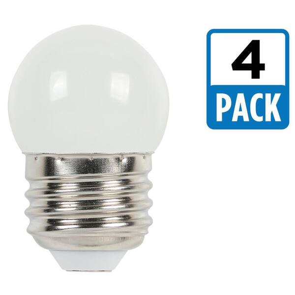 Westinghouse 7-1/2W Equivalent White S11 LED Light Bulb (4-Pack)